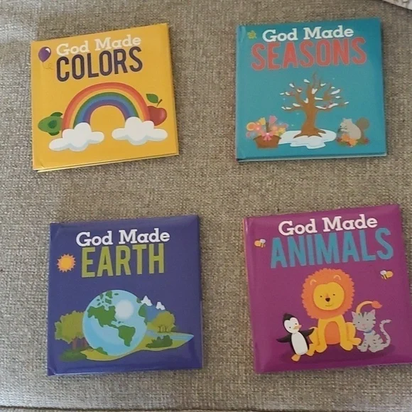 "God made" set of 4 NEW reading books for beginners. - Picture 4 of 4